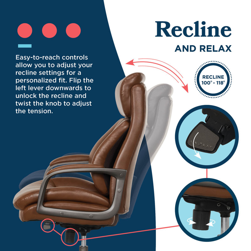 La-Z-Boy® Nova Executive Office Chair, Patented AIR La-Z-Boy® Nova Executive Office Chair, Patented AIR